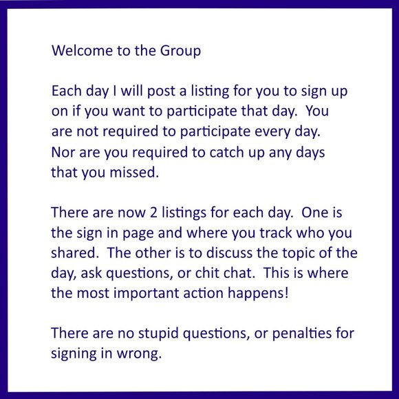Monday 11-3-25 Anything Goes Share Group - Part One Sign In Page - Picture 3 of 10
